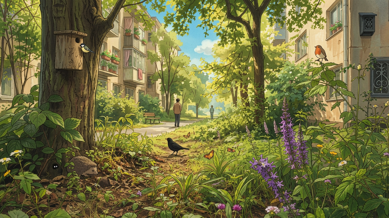 Biodiversitatea urbană: viața ascunsă dintre blocuri pe care o ignorăm