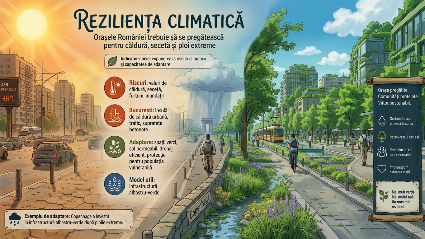 Spațiul verde urban: Bucureștiul are nevoie de copaci, nu doar de metri pătrați în statistici